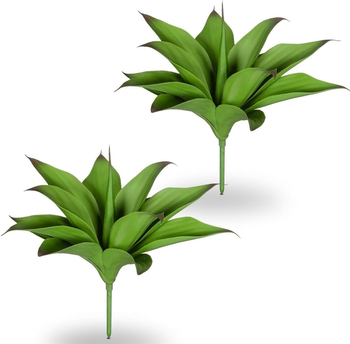Kunstmatige Agave Plant - Groene Succulent voor Buiten Decoratie - 32 cm Hoog