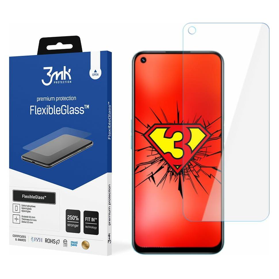 3MK FlexibleGlass Realme Narzo 50 Szkło Hybrydowe (1 Stk., Realme Narzo 50) (3mk Glass(2315))