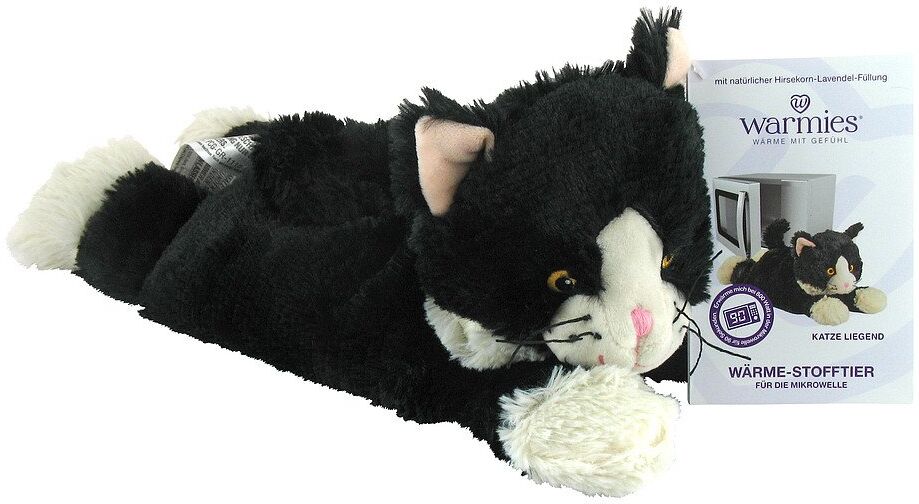Warmies Katze liegend 1stk