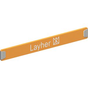 Layher Bordbrett 1438.144, Stirnseite, 144 x 15cm, aus Holz, 2 Stück
