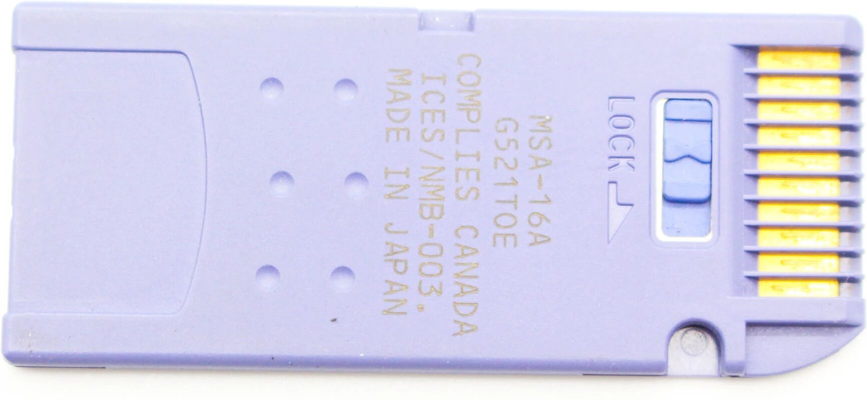 Used Sony 16MB Memory Stick Memory Card Memory & Storage   Excellent