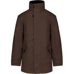 Kariban Herren Parka Winter-Jacke K677 chocolate XL