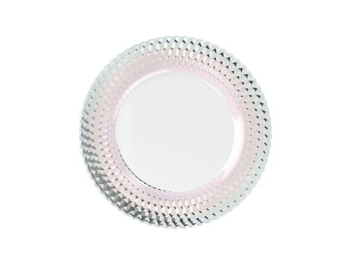 Villeroy & Boch – Boston Pearl Platzteller, Bunt schimmernd, Spülmaschinenfest, Glasteller für Tischdekoration & Servieren, Buntes Glas, Kristallglas