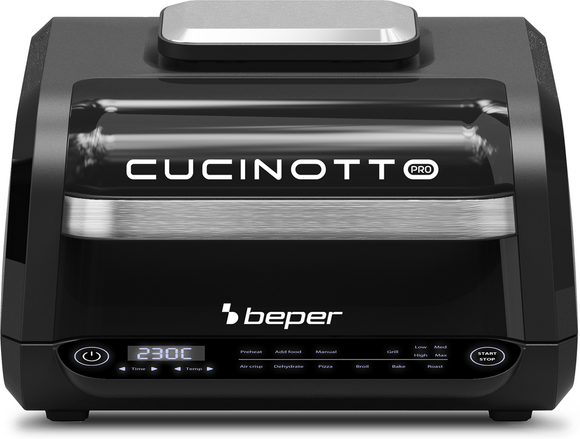 Beper P101FRI081 - Friggitrice ad aria digitale - Forno elettrico 1700W