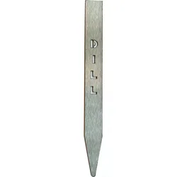 Born in Sweden Dill Kräutermarker aus rostfreiem Stahl
