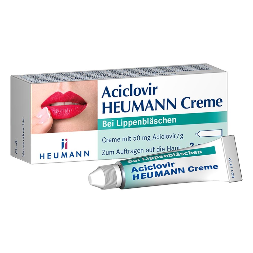 HEUMANN PHARMA GmbH & Co. Generica KG Aciclovir Heumann Creme bei Lippenherpes 06977954