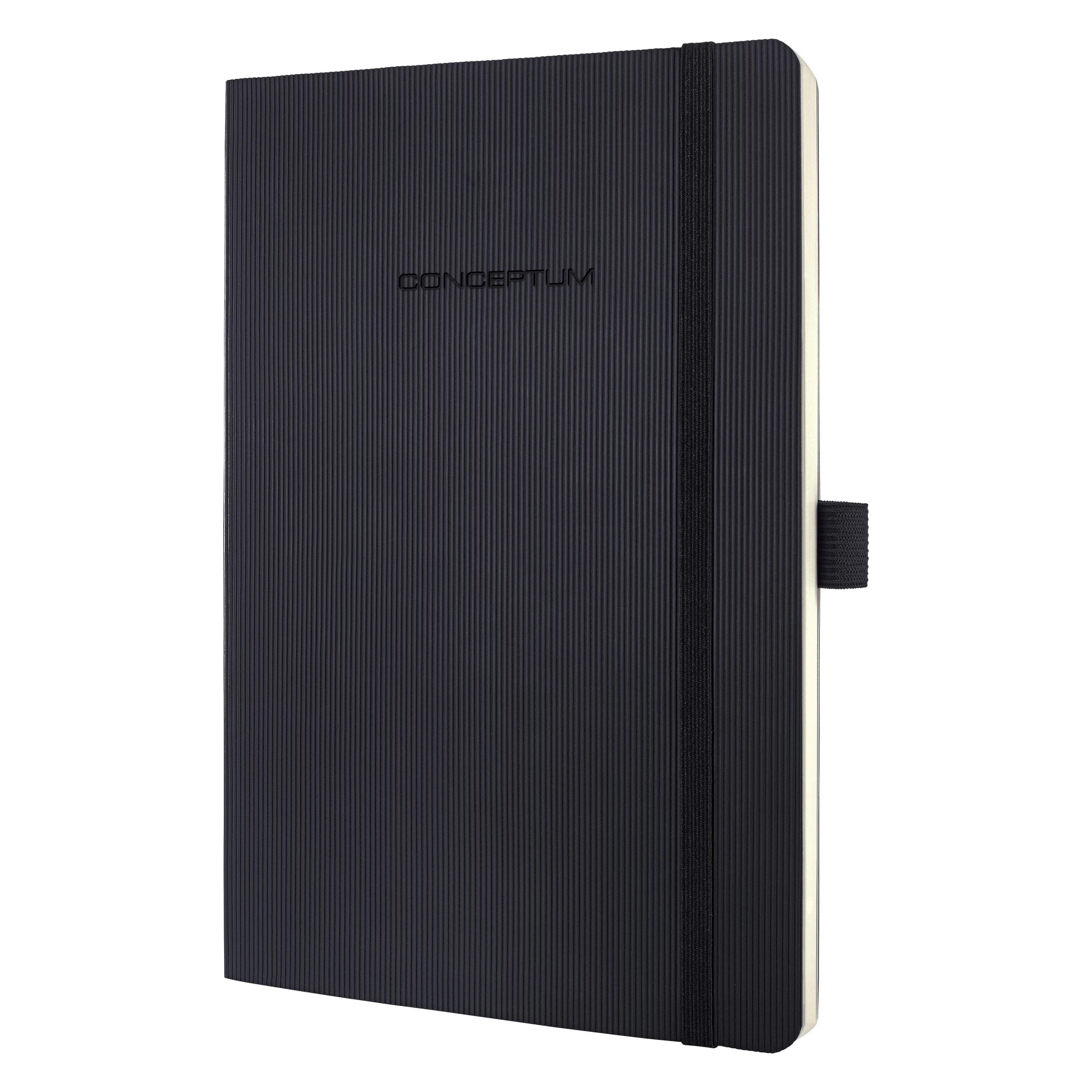 Sigel Notizbuch CONCEPTUM Softcover Softwave (A5, Liniert, Weicher Einband) (CO321)