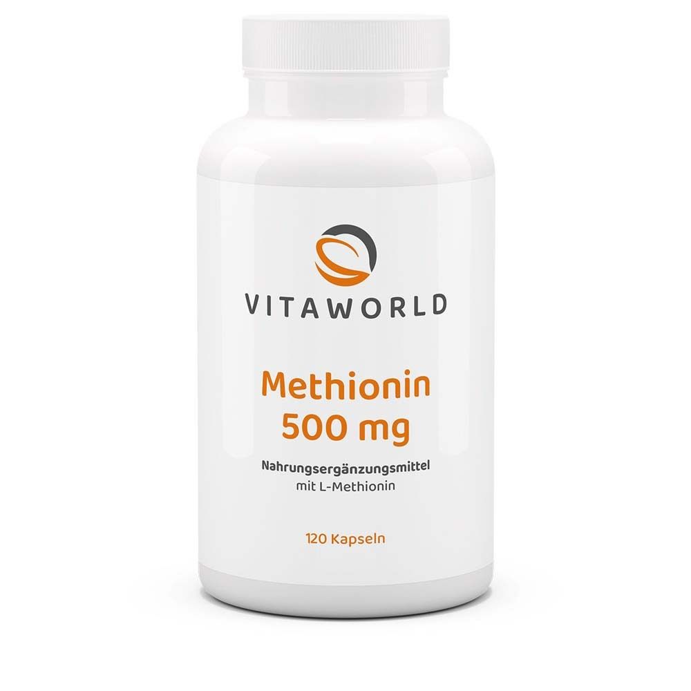 Methionin 500 mg Kapseln 120 St