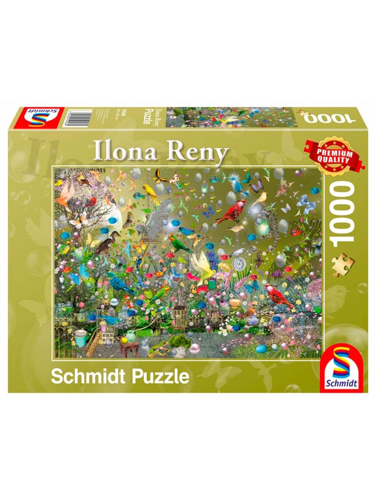 Schmidt Puzzle - Parrot jungle (1000 pieces) 2D Puzzles