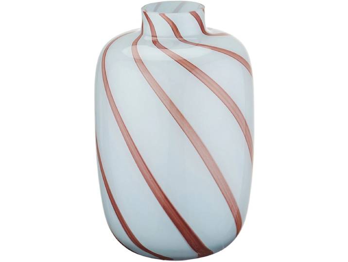 Vase ZOE 15x15x23cm blau