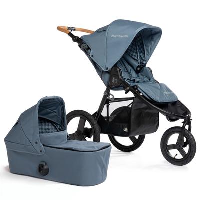 Bumbleride Speed Jogging Stroller + Bassinet Bundle - Ocean / Ocean
