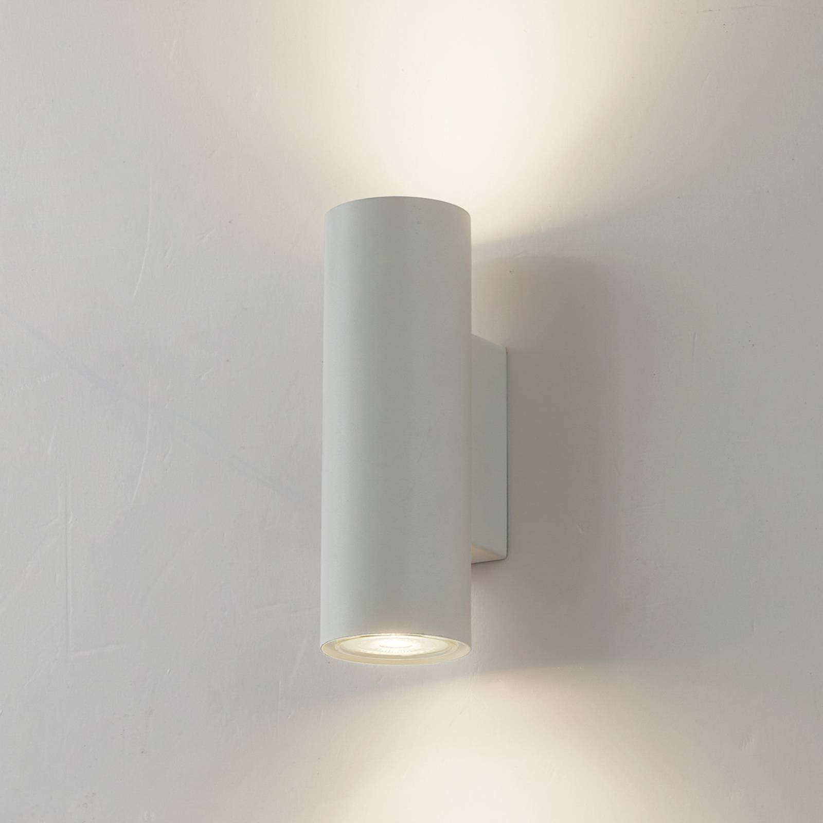 Wandlampe Joffrey Lindby, dimmbar, weiß / opal, für Wohn- / Esszimmer, Aluminium, Modern, Wandleuchte, Wandlampe Innen
