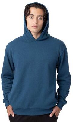 econscious EC5300 Reclaimist Hooded Sweatshirt in Tidal Blue size XL   Cotton