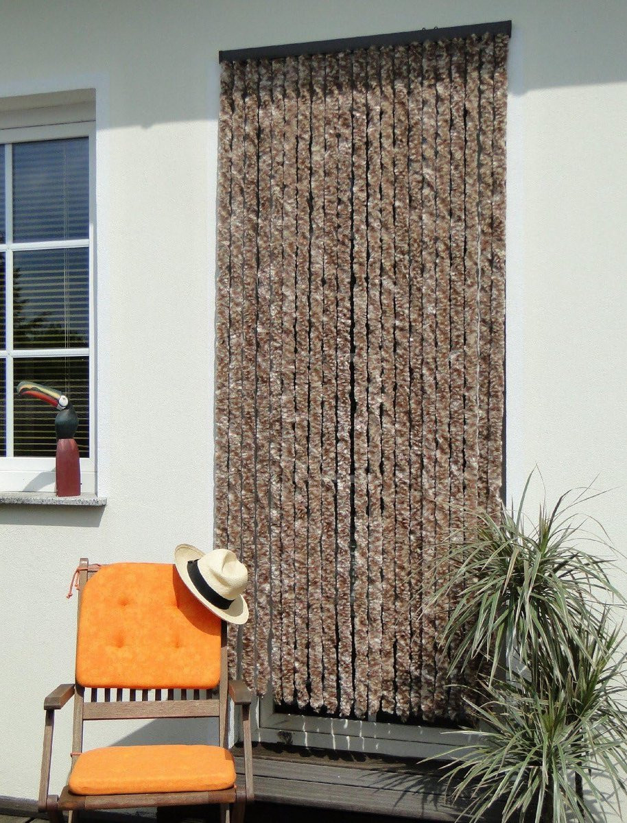 Decoratief Chenille Deurgordijn 90 x 200 cm