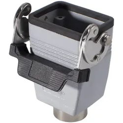 ILME Rechteck-MP 06, Metall-, Tüllengehäuse, 1 Bügel, grau