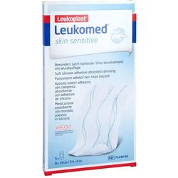 Leukomed skin sensitive steril 15 x 8 cm