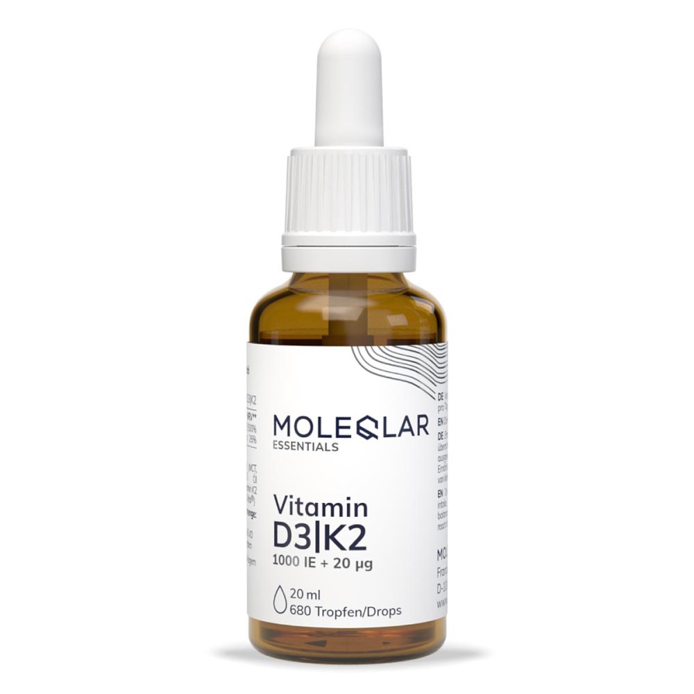 MoleQlar GmbH Moleqlar Vitamin D3/K2 1000 I.E.+20 Μg Tropfen 19790849