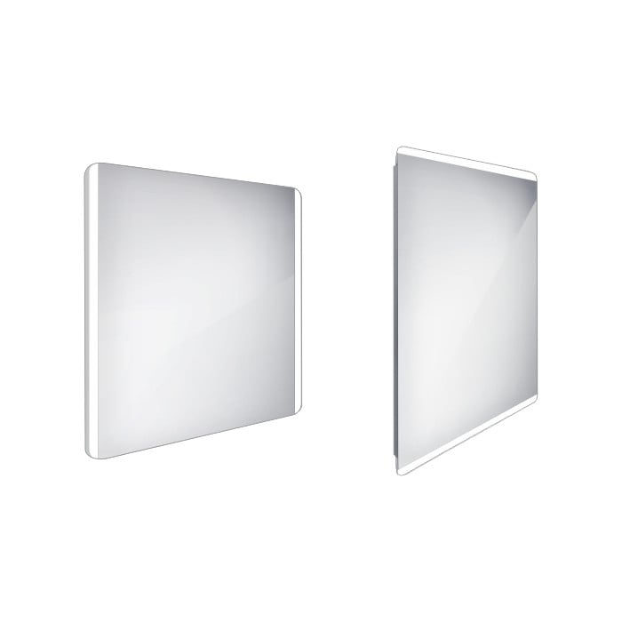 Neuveden LED-spiegel voor de badkamer met verlichting, wandmontage
