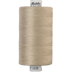 Mettler Silk Finish Cotton Maschinen- & Handquiltgarn, Stärke: 40, 1000m-Spule, beige