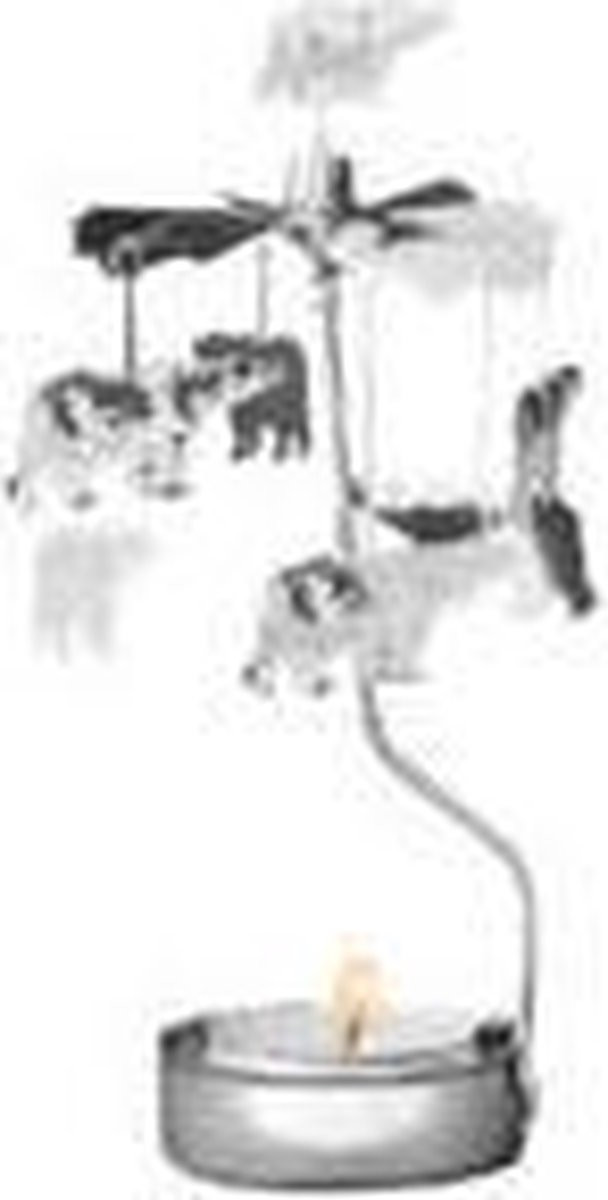 Pluto Produkter Ijsbeer Rotary Candle met Tealight