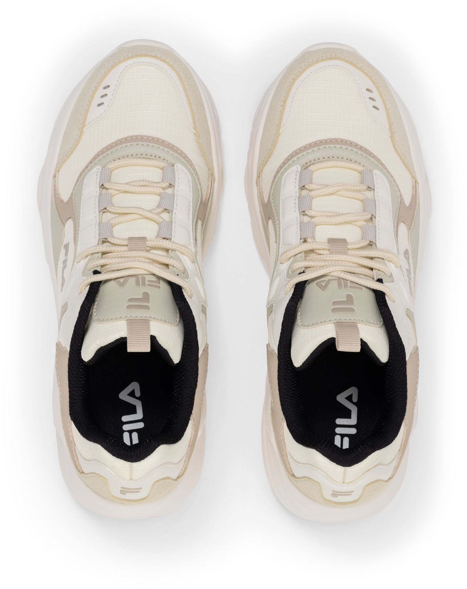 Sneaker FILA "COLLENE CB wmn", Damen, Gr. 39, weiss (antique weiß), Synthetik, Textil, Schuhe Sneaker antique weiß 39
