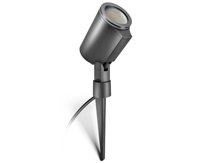 Projecteur D'Extérieur Spot Garden Night Automatic Noir Steinel