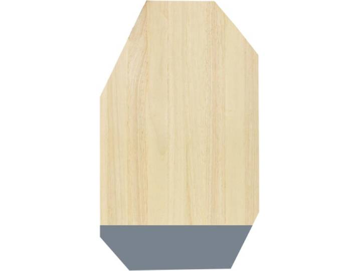 TAK Design Dippo Snijplank - Hout - 50 x 30 cm - Grijs