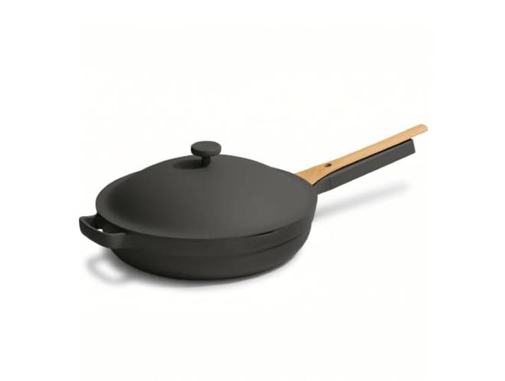 Our Place Always Pan 2.0 26,7 cm Keramik-Pfanne mit modularem Deckel, Dampfkorb & Kochlöffel Patentiertes 10-in-1-Antihaft-Kochgeschirr ohne PFAS, nicht-toxisch Induktion & ofenfest bis 232 °C