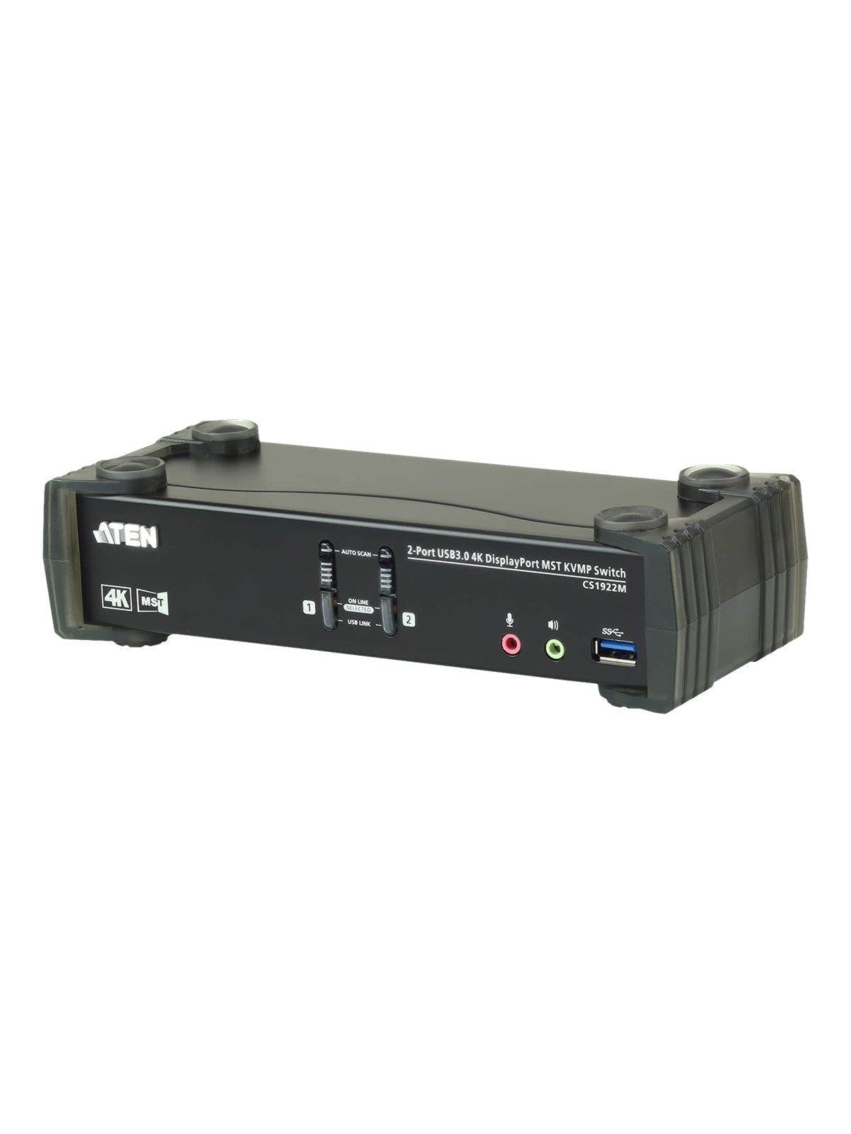 ATEN KVM Desktop Switch 2-Port USB 3.0 4K DisplayPort M