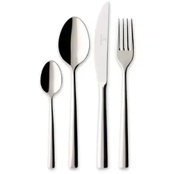 TAFELBESTECK Piemont silber 4-tlg.