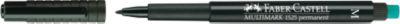 Marker Faber-Castell Multimark, inkl. Spezialradierer, schwarz, M, permanent