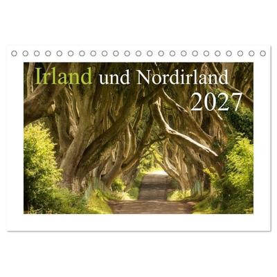 Irland und Nordirland 2027 (Tischkalender 2027 DIN A5 quer), CALVENDO Monatskalender