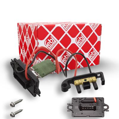 FEBI BILSTEIN Widerstand, Innenraumgebläse RENAULT 101014 7701207716,7701207717