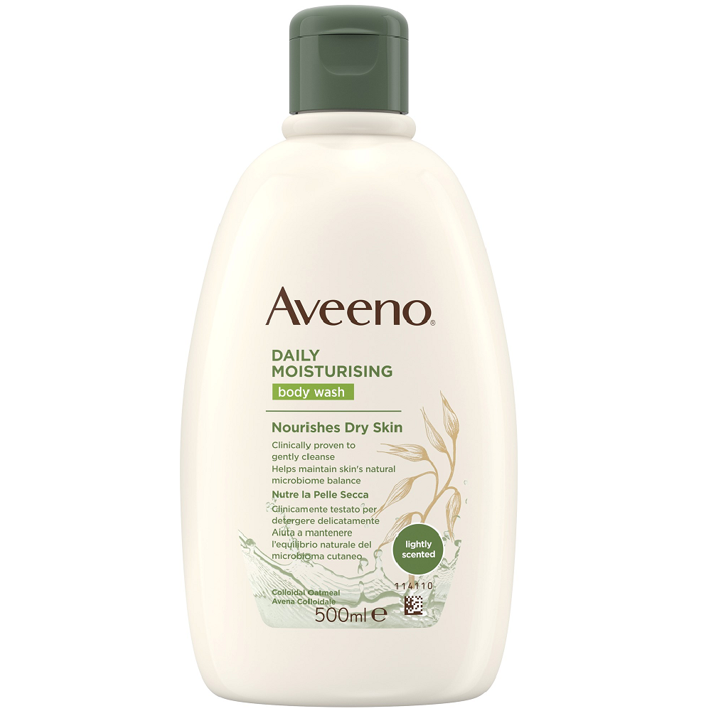 Aveeno Daily Moisturising Wash Gel for Sensitive and Dry Skin 500mL