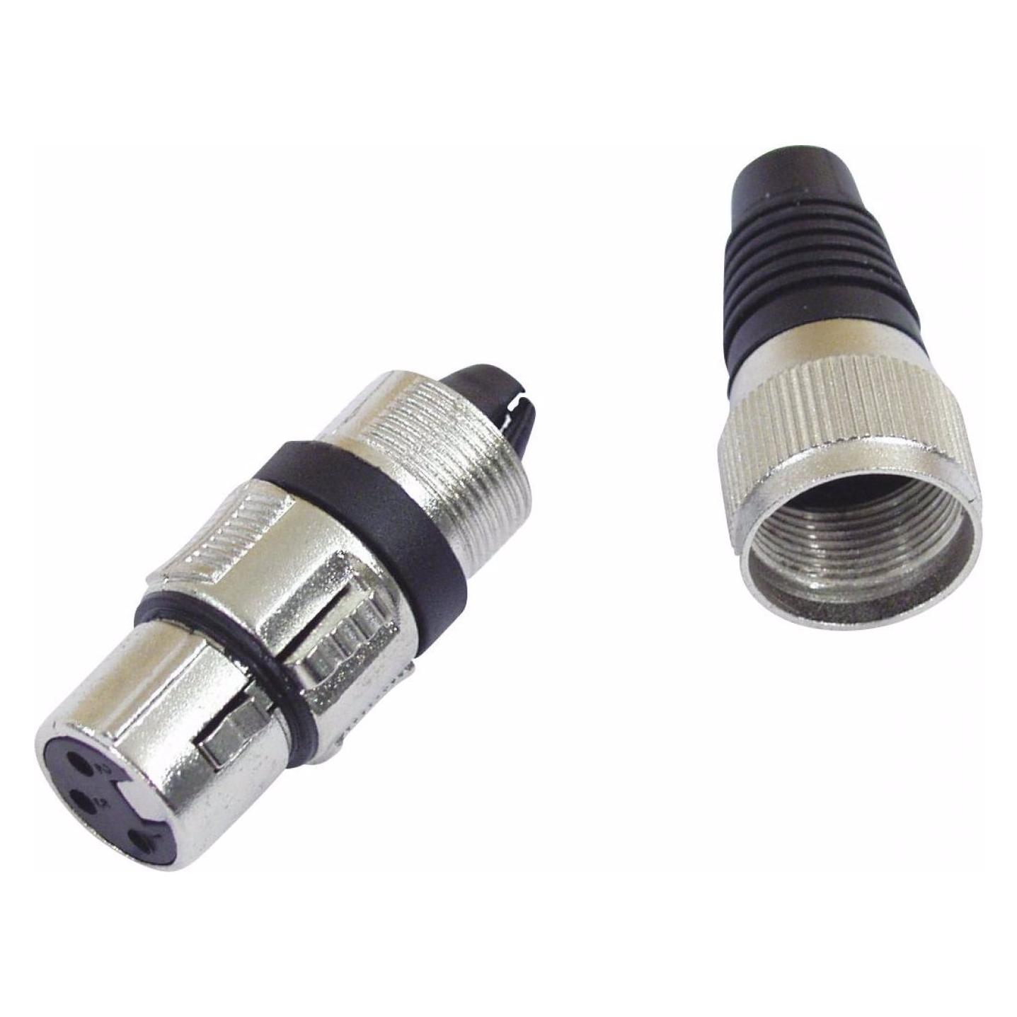 Omnitronic XLR Buchse 3pol sw 10x (30200111)