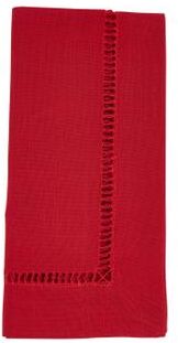 Saro Lifestyle Decorative Napkins (Set of 12) - Stitched Border Detail for Dining and Entertaining