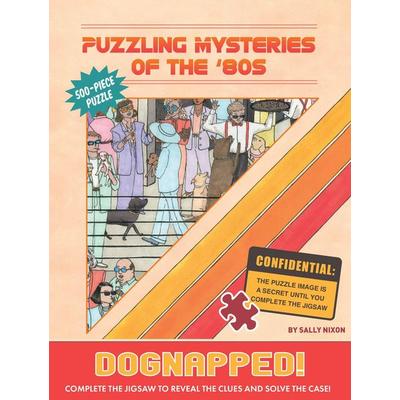 Puzzling Mysteries of the '80s Dognapped! 500-Piece Puzzle