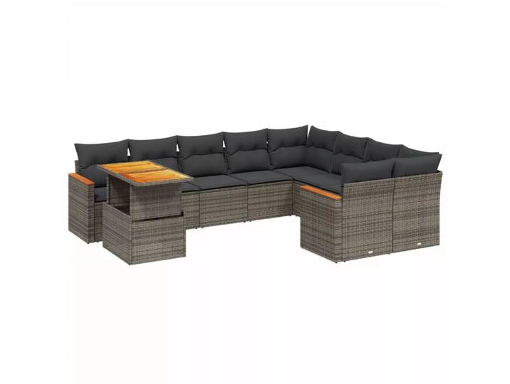VidaXL - Garten sofagarnitur, One Size, Grau