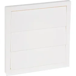 Wrasenklappe NW150 Kunststoff weiß