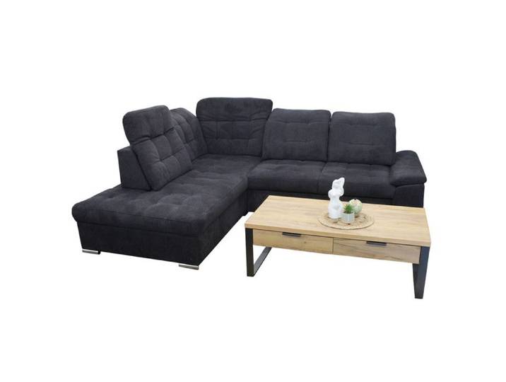 Canapé d'angle gauche Karolina convertible têtières ajustables