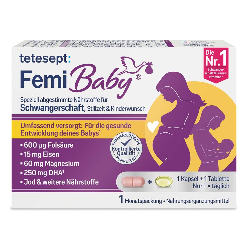 Merz Consumer Care GmbH tetesept Femi Baby Filmtabletten + Weichkapseln 11118963
