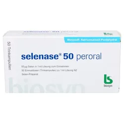 SELENASE 50 peroral Lösung zum Einnehmen 50X1 ml