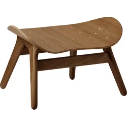 Conversation Piece Fußhocker, dunkle Eiche