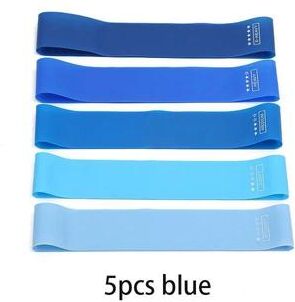 Uplifted Goods Progressive Tension Resistance Training System 5pcs Blue B