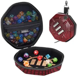 ENHANCE Tabletop Collector's Edition Dice Case Red Dragon Scales