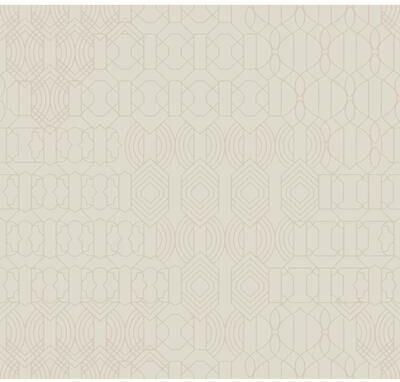 Antonina Vella Modern Chandelier Cream Wallpaper