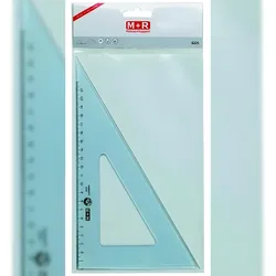 M+R Winkel 60° 29cm rauchtransparent Skala 22cm
