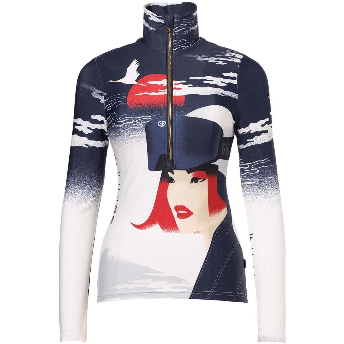 Goldbergh Yuki Ski Pully denim dojo mads berg (0054) XL GB32920264-0054-XL