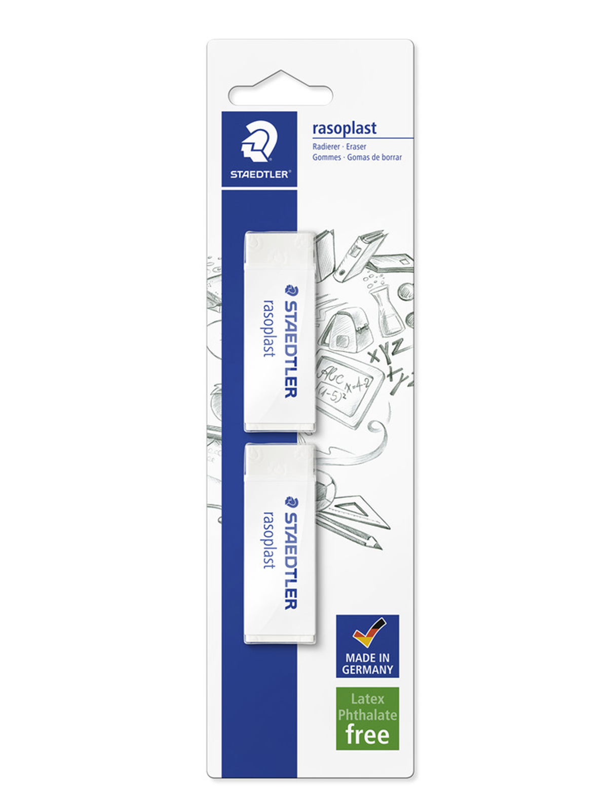 Staedtler raso plast eraser blister