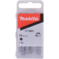 Makita Bit T20x50 10Stk P-72687